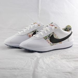Nike cortez golf NRG white floral sz 8